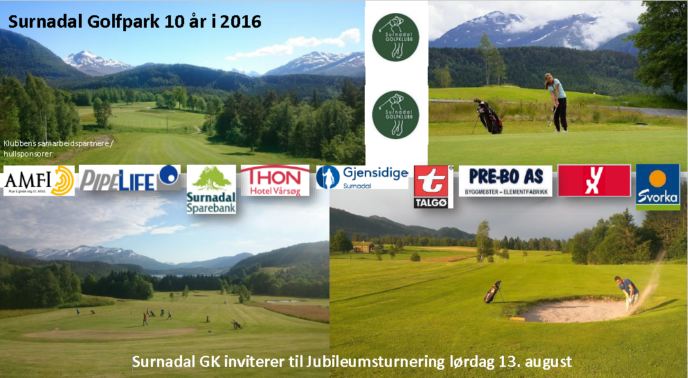 Forside jubileumsturnering 2016 invitasjon